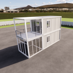 <span class=keywords><strong>Maison</strong></span> conteneur modulaire mobile de luxe à double étage, extensible, préfabriquée pour hôtel et extérieur - Product Image 4