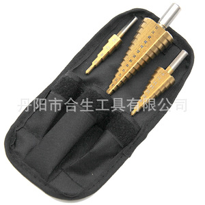 Mr <b>Drill</b> Metric <b>Step</b> <b>Drill</b> Bits 4-12mm Hex Shank Bright Finish For Nonferrous Metals 3-Piece Set - Product Image 1