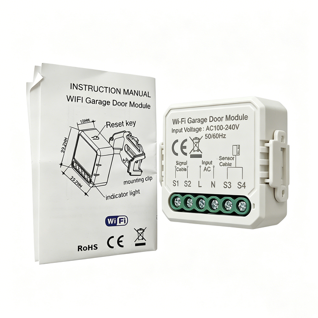 Tuya Smart WiFi / Zigbee Dry Contact Switch Module Connected Roller Shutters Blind Motor Smart Life Works with Alexa Google Home