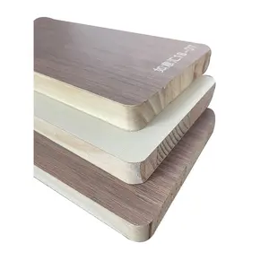 Chapa de madera natural de 9 mm de espesor playwood18mm2 * 4 Madera de bambú ropa de cama pldrywall muebles MDF tablero Madera poliuretano MDF tablero