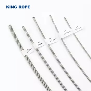 Kabel baja tahan karat, kekuatan tarik tinggi 7x7 EN12385 - Product Image 5