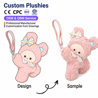 Sac à dos unisexe personnalisé avec votre propre design, en fausse fourrure de lapin longue et moelleuse, idéal pour un anniversaire