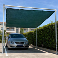 Filet d'ombrage vert en HDPE tricoté pour pépinière, protection solaire pour semis de fleurs et plantes en pot