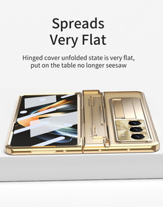 Meilleure vente couverture de luxe pliante magnétique béquille pour <span class=keywords><strong>Samsung</strong></span> Galaxy Z Fold 3 4 5 6 <span class=keywords><strong>coque</strong></span> de placage transparente pour hommes - Product Image 6