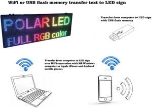 Panneau d'affichage LED publicitaire haute résolution P6 SMD Panneau d'affichage LED WiFi extérieur programmable Panneau matriciel LED RVB IP65 pour animations - Product Image 4