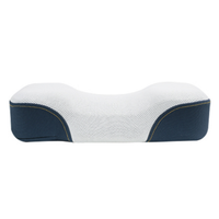 Oreiller cervical en mousse à mémoire de forme, réglable en hauteur, oreiller ergonomique en forme de papillon, personnalisation OEM prise en charge.