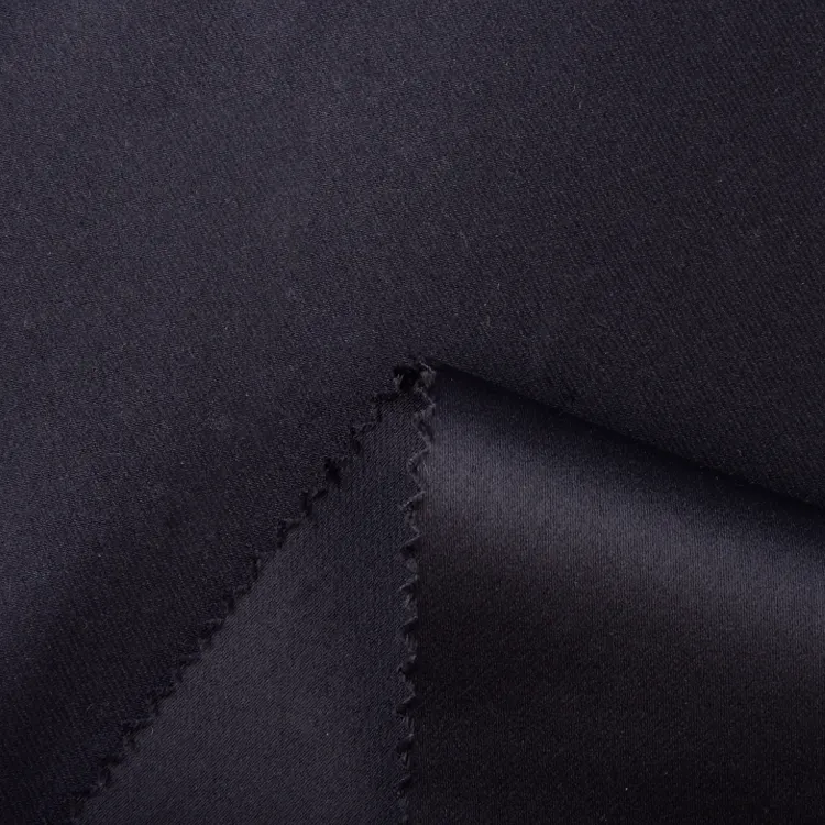 Coats için yumuşak rahat nefes alabilen % 100% Polyester katı boyalı dokuma kumaşlar