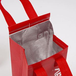 Bolsa Térmica Portátil para Exteriores, Desechable, de Tela No Tejida, para Llevar Comida, Bolsas de Almuerzo, Aisladas - Product Image 5