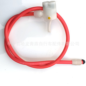 Bicycle <b>Pump</b> Nozzle <b>Adapter</b> Plastic And Iron Connectors Durable For Mountain Bike Inflation Strap Bundle Pack - Product Image 4