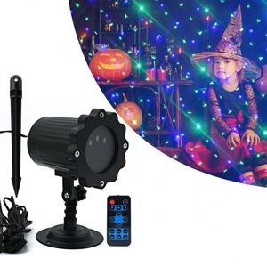 Proyector de Estrellas con Control Remoto para Decoración de Jardín y Árboles en Halloween y Navidad, Iluminación Láser para Exteriores - Product Image 1