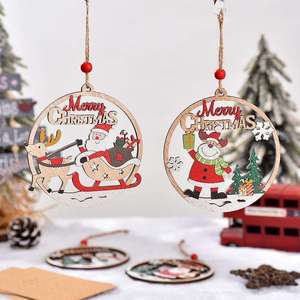 Custom Wooden Sign Hanging Ornament Personalized Laser Engraving for Housewarming Wedding <strong>Christmas</strong> Gift <strong>Office</strong> Home <strong>Decor</strong> - Product Image 4
