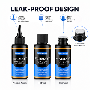 Vinimay 60ML - Preparador de Uñas, Deshidratador, Adhesivo <span class=keywords><strong>Ultra</strong></span> Fuerte, Personaliza tu Logotipo, Capa Superior Sin Limpieza, Capa Base para Salón - Product Image 4