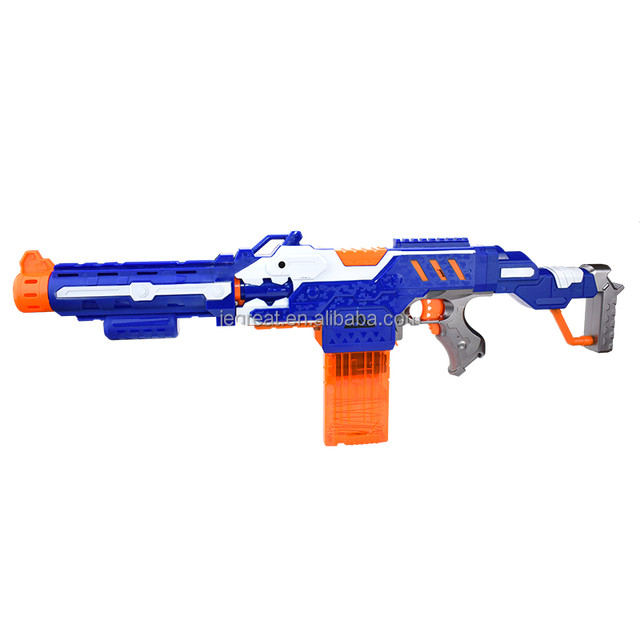 KIDS Electric Foam Darts Blaster with 1pcs Magazine 20pcs Soft Refill Darts 1pcs Target