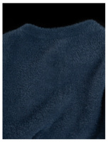 Vente en gros de pull de sport de rue en fourrure avec logo personnalisé pull d'hiver vintage à col en V imprimé de lettres pull en tricot mohair pour hommes