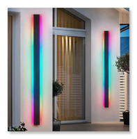 Applique murale LED moderne pour extérieur, jardin, couloir, villa, étanche IP65, lumière blanc chaud 3500K