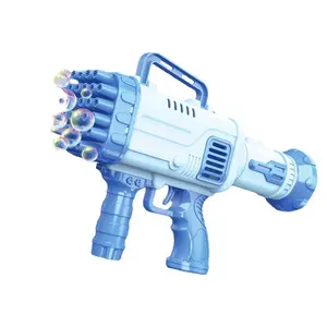 Bazooka Bubble Gun игрушки ручной Gatling Bubble Gun полностью автоматический выдувающий пузырь игрушки оптом 32 отверстия Китай PC пластик