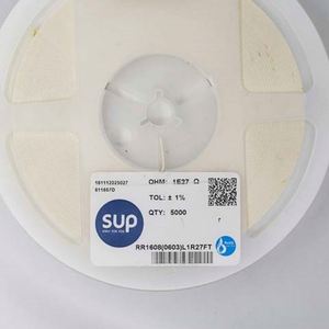 Factory Direct RR1608 0603L1R27FT 0603 1608 Resistors Chip Resistors SMD Resistors 1.27ohm 1% 1/10W Thick Film Resistor - Product Image 1