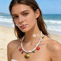 Collier en perles d'eau douce naturelles Muses Jewels, grande réduction, collier en acier inoxydable avec ruban de soie doré pour femmes, Perla Collares