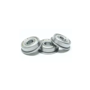 China wholesale small Flange bearing F608Z F608ZZ F608 deep groove Ball Bearing size 8x22x7x25mm