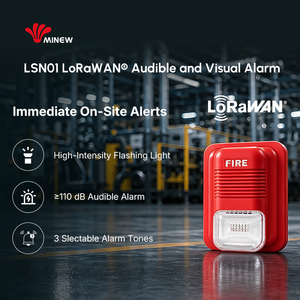 ไซเรนเตือนภัยแบบเสียงและแสง ระบบ Lora IoT สำหรับเตือนภัยด้วยเสียงและภาพ สำหรับความปลอดภัยในโรงงานอุตสาหกรรมอัจฉริยะ - Product Image 2