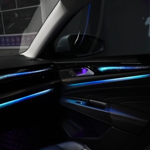 Car Ambient Light RHD EL Wire Glowing Strip with Inverter and <b>Dimmer</b> for Dashboard and Air Vent Decoration - Product Image 2