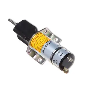 Top Quality 2 Terminals Stop Solenoid 12V MXL-1440 1504-12C2U1B1S1 Compatible with Kubota DF-750 Choke Solenoid