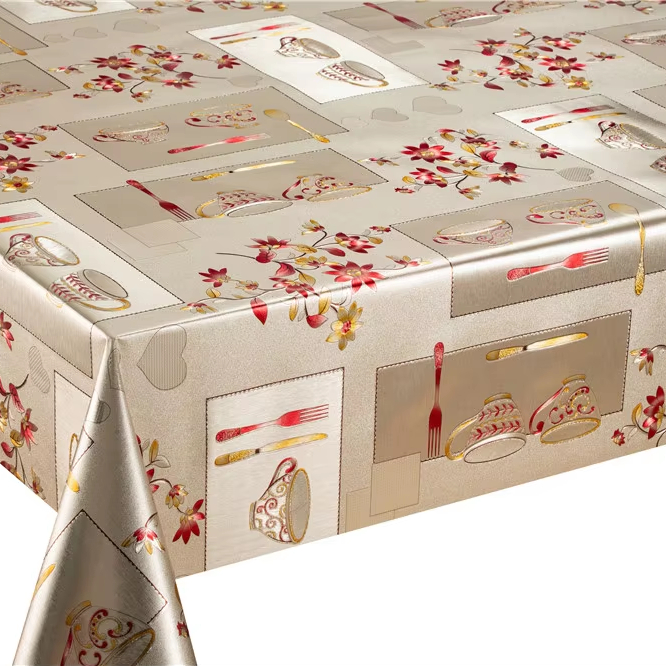 Mantel De PVC Vinilo Vintage - Impermeable, Fácil De Limpiar, Ideal Para Fiestas, Eventos O Cafés