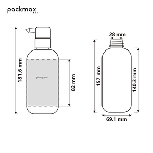 400ml White PET Round Shoulder Bottom Thickened Pump Sprayer <b>Shampoo</b> Bottle-High End Hair Lotion Custom Wholesale - Product Image 4