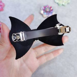 HX-151ย้อนยุคเงาคริสตัลอุปกรณ์ผมโบว์ออกแบบเพชรฤดูใบไม้ผลิคลิปผมสำหรับผู้หญิง - Product Image 6