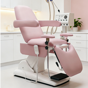 Sıcak Satış Portatif Elektrikli 4 Motorlu Jinekolojik Muayene Koltuğu Doğum Masası Dayanıklı Metal Çerçeveli Klinik Hastane İçin - Product Image 1