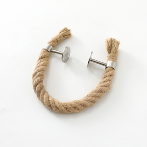 Serviette murale <span class=keywords><strong>de</strong></span> poids lourd nautique barre <span class=keywords><strong>de</strong></span> matériel <span class=keywords><strong>de</strong></span> <span class=keywords><strong>salle</strong></span> <span class=keywords><strong>de</strong></span> <span class=keywords><strong>bain</strong></span> accessoires décor corde <span class=keywords><strong>porte</strong></span>-serviettes <span class=keywords><strong>porte</strong></span>-serviettes corde <span class=keywords><strong>de</strong></span> jute - Product Image 3