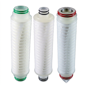 Cartucho de Filtro de Agua Plegado de Cilindro Jumbo Ultrafino de 0.1 Micras, Carcasa de Filtro de Sedimentos, Sistema de Purificación de Agua Industrial - Product Image 1