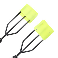 Harpon rétractable en acier à ressort 3 dents engins de pêche pistolet de pêche sur glace tête de harpon en alliage d'aluminium outils de pêche harpon de chasse