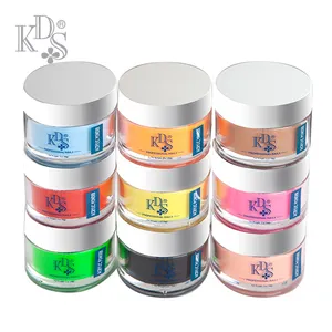 KDS เล็บผลิตภัณฑ์ pearly pure สีฟรีตัวอย่างเล็บอะคริลิคผง