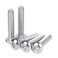 304 Stainless Steel Flat Head Cap Screws DIN965 Hex Socket Countersunk Fasteners Metric Thread for Machinery Assembly