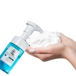 Pulizia profonda Mousse acido salicilico Acne Clear 4 in 1 viso lavaggio olio di controllo del viso sapone liquido sapone proprio LOGO - Product Image 2