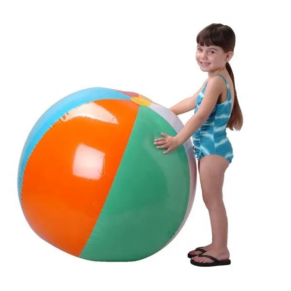 48 INFLATABLE SOCCER BEACH BALLS 16" Blowup White World Cup #AA55 Free Shipping 