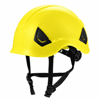 Casque de sécurité réglable en ABS, anti-collision, anti-chute, pour les chantiers de construction et l'alpinisme
