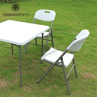 Chaises de Mariage Pliantes Tout Temps Qualité Commerciale HDPE pour Location Événements Extérieurs Réceptions de Jardin