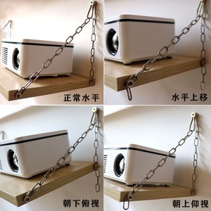 Supporto per Proiettore Personalizzato Senza Foratura, Mensola da Parete per Comodino, Porta Router Wi-Fi, Angolo Regolabile - Product Image 3