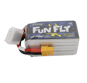 Batterie Lipo <span class=keywords><strong>Tattu</strong></span> <span class=keywords><strong>FUNFLY</strong></span> 100C pour drone de course FPV 4S <span class=keywords><strong>6S</strong></span> 1300mAh 1800mAh 100C RC - Product Image 4