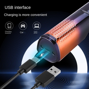 เครื่องโกนหนวดไฟฟ้าแบบพกพาสำหรับผู้ชาย IPX7 กันน้ำได้ ใช้ได้ทั้งแบบเปียกและแห้ง เครื่องตัดแต่งหนวดเคราแบบโรตารี่ ชาร์จไฟได้ - Product Image 4
