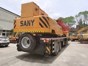 Camión grúa móvil Sany de 75 toneladas usado, motor Weichai con carga de elevación máxima de 25 toneladas, grúas de segunda mano a la venta - Product Image 3