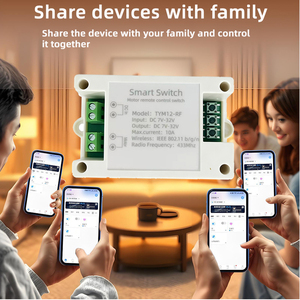 Module de relais sans fil WiFi TY-TDQ, 1 canal, USB 5V AC/DC 7-32V, application Tuya Smart Life, télécommande, compatible avec Alexa Google - Product Image 6