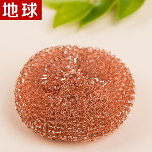 Copper Plated Cleaning Balls Solid Steel Wool Kitchen Scrubber Durable Pot Pan Cleaner - Product Image 5