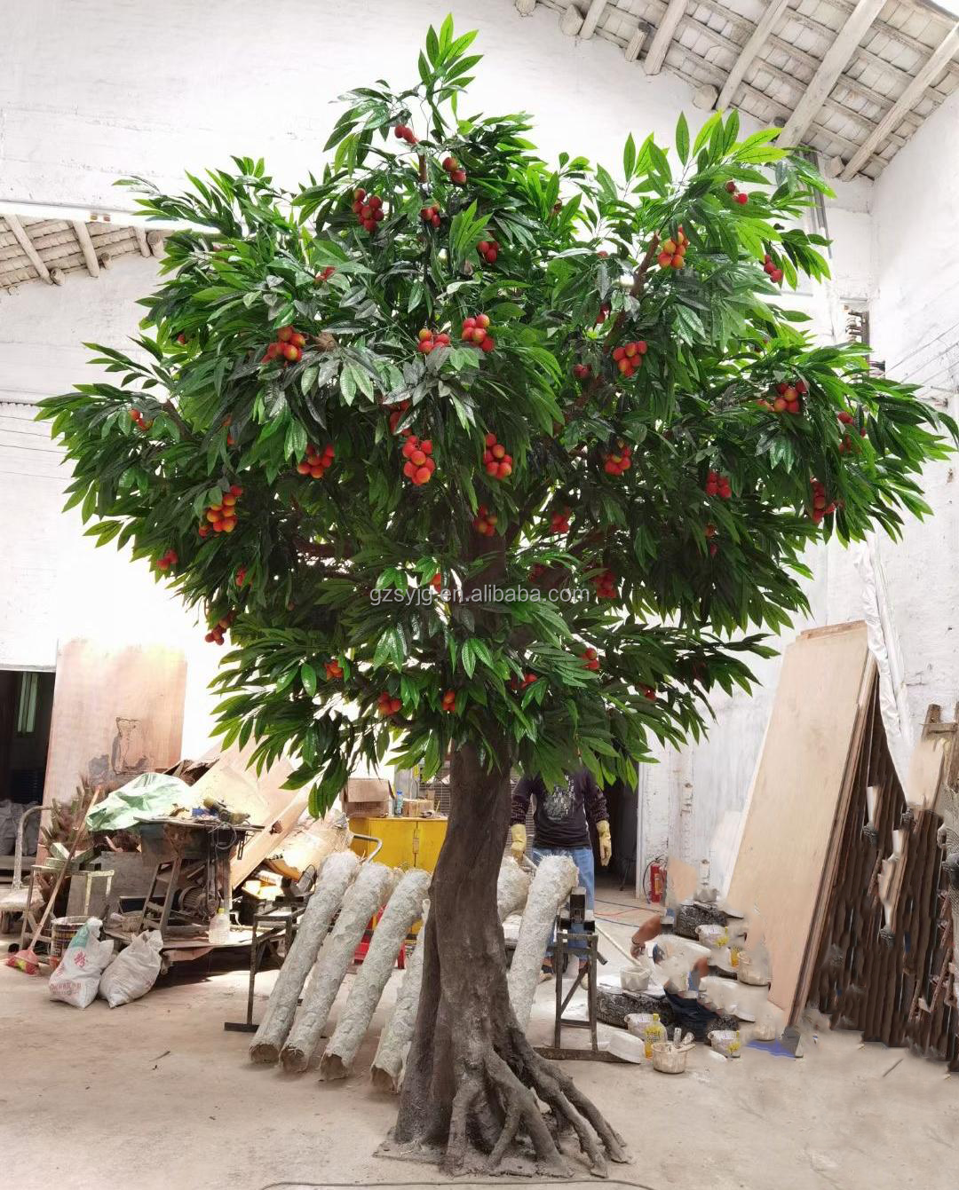 Arbre artificiel de litchi