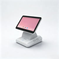 Terminal POS Integrado Android 4G de 11.6 Pulgadas, Caja Registradora Inteligente para Supermercado, Tableta Android