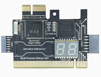 Support de carte postale King pour TL460s Plus 2-en-1 ordinateur portable ordinateur de bureau débogage de Test de Diagnostic universel pour composants électroniques PCI