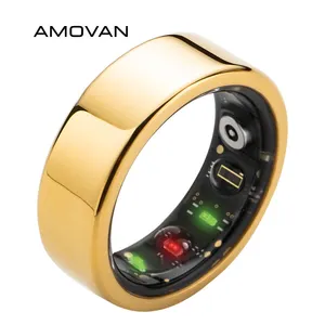 Buy Wholesale China 2024 Ip68 Waterproof Heart Rate Blood Oxygen Blood  Pressure Body Temperature Calorie Sleep Smart Ring & Smart Rings at USD  16.99