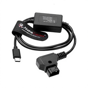 ALVIN's D-แตะเพื่อ USB-C สายไฟสำหรับ R5C/ A7SIII/FX3/ Z5/Z9/<span class=keywords><strong>LUMIX</strong></span> S5-5V/9V/12V 3A PD ชาร์จเร็ว60cm - Product Image 1